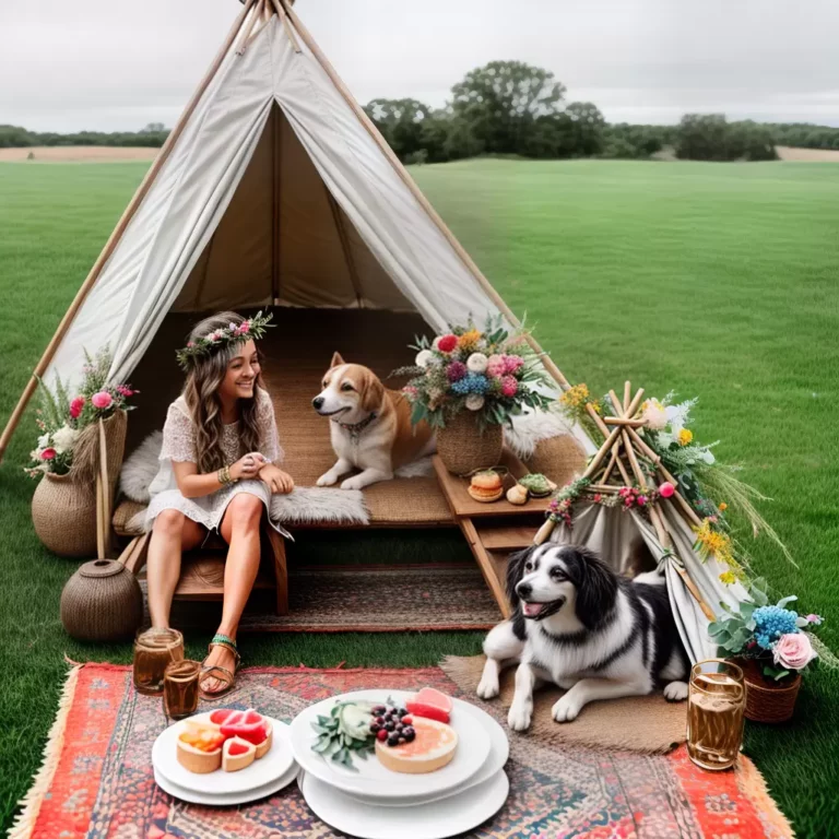 Inspirações de decoração para um aniversário de pet no estilo boho