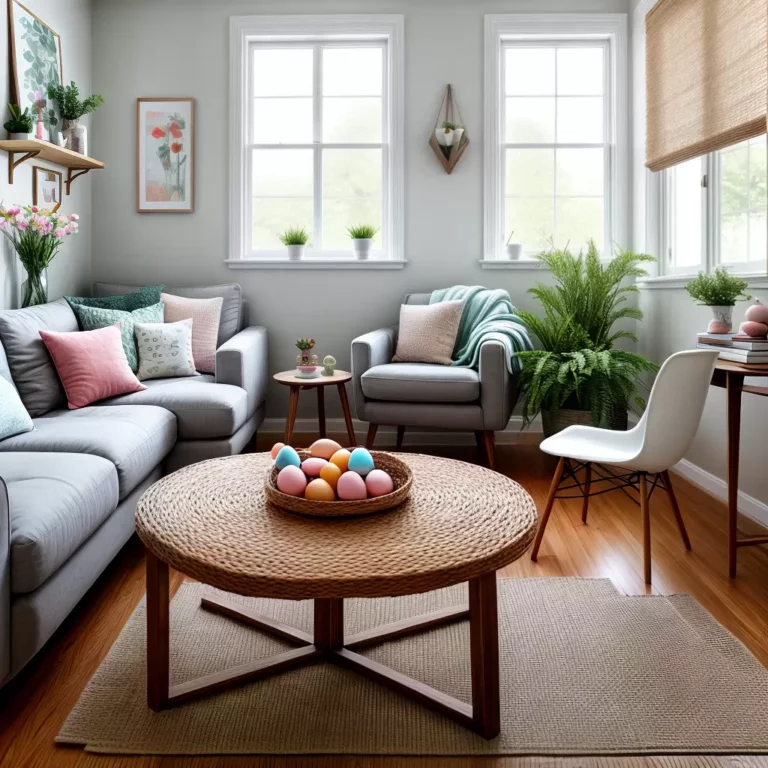 Decoração de Páscoa Para Apartamentos Pequenos