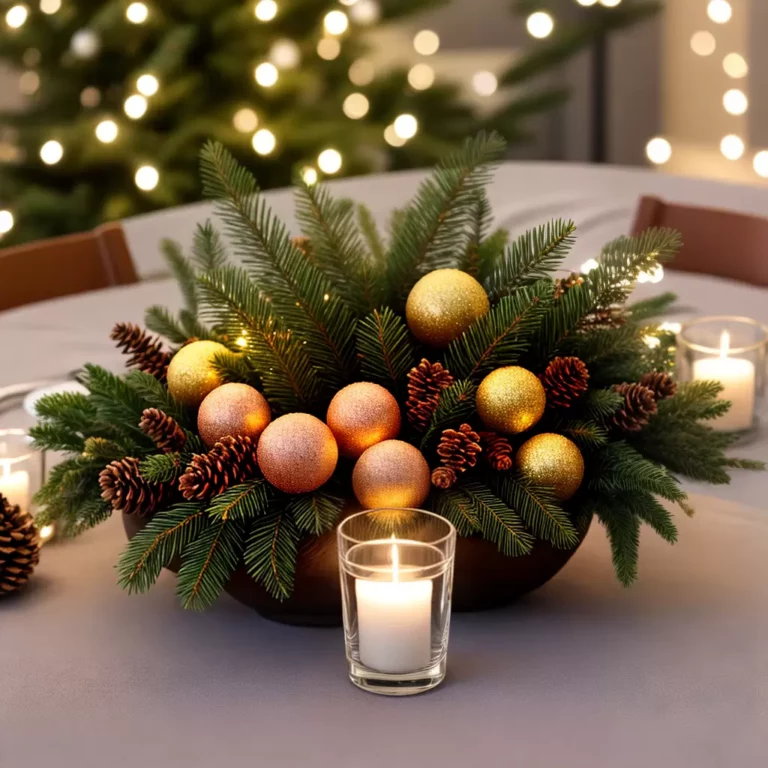Como fazer uma decoração natalina elegante para sua festa de Natal