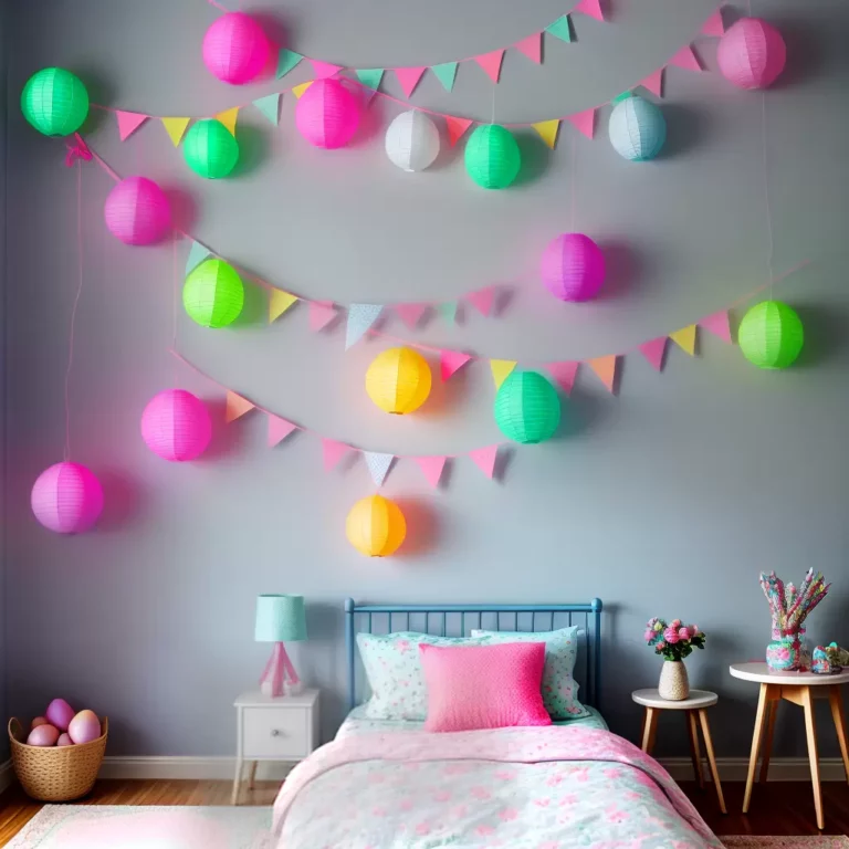 Transformando o Quarto das Crianças Para a Páscoa