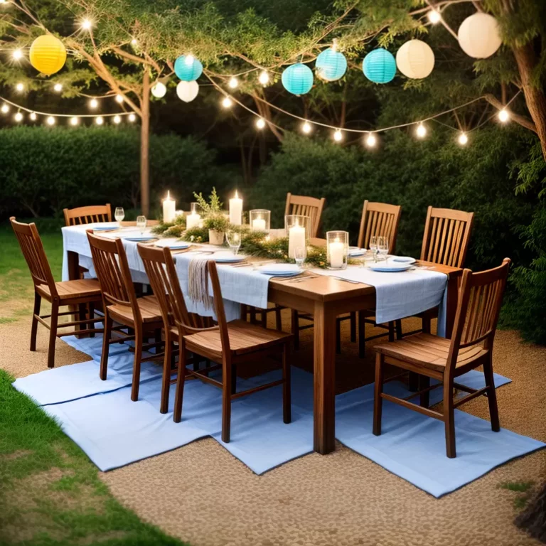 A importância da decoração sustentável para festas