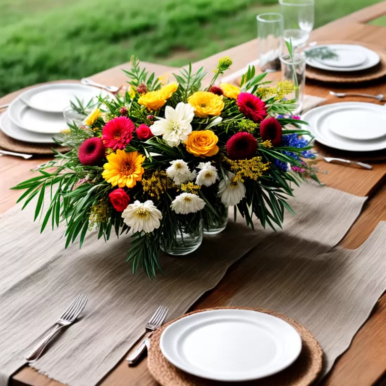 Transformando lixo em luxo: Decoração de festa sustentável