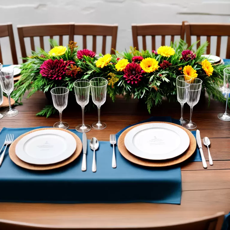 Dicas para Montar uma Mesa Posta Elegante e Funcional