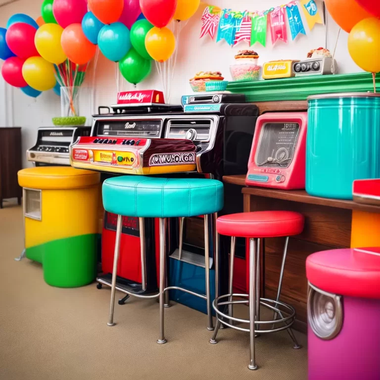 Dicas para criar uma mesa de doces perfeita para uma festa retrô