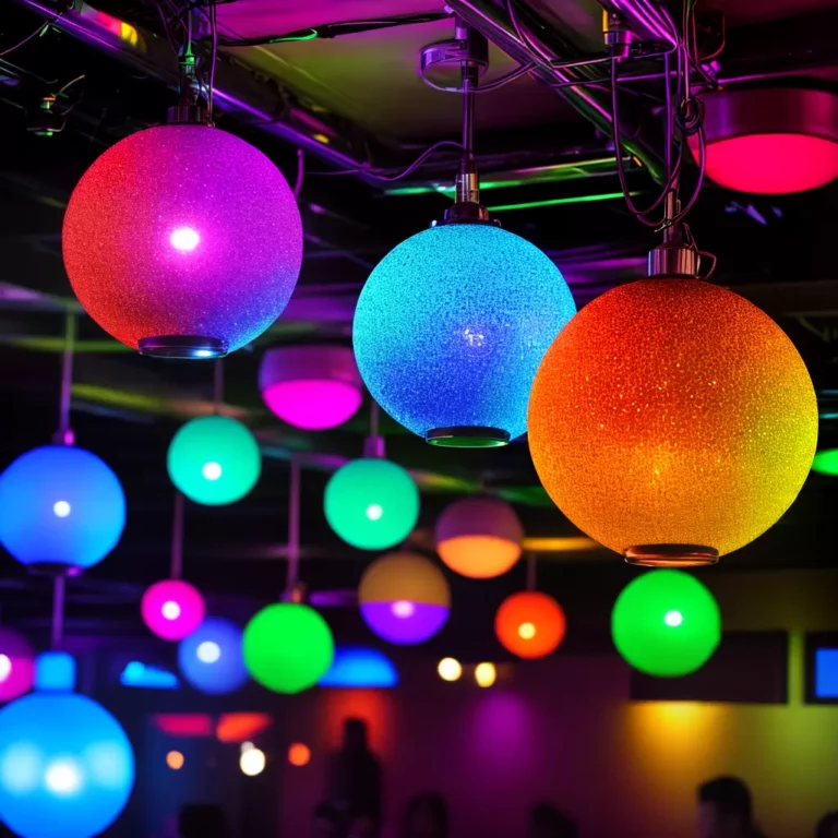 Iluminação criativa para festas temáticas