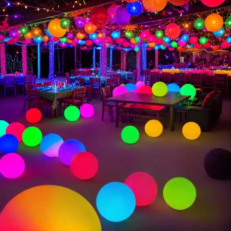 Guia de iluminação para festas de aniversário