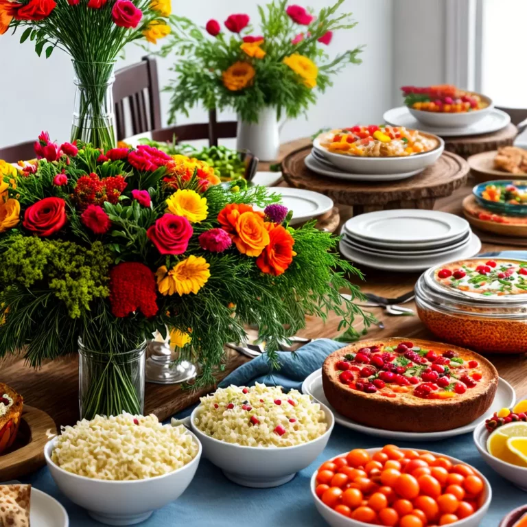 Como apresentar de maneira atrativa os pratos no buffet da sua festa