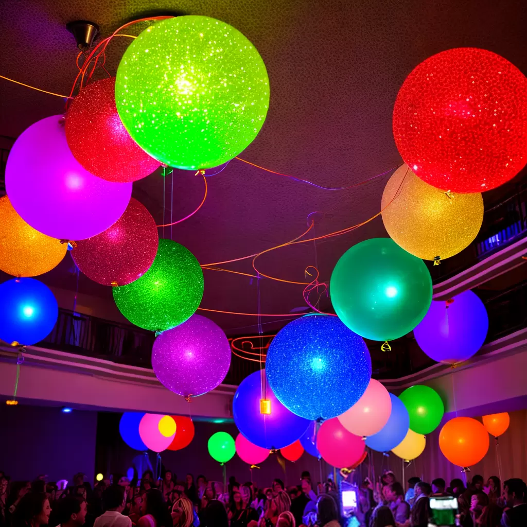 Fotos baile bola disco formatura luzes festivo