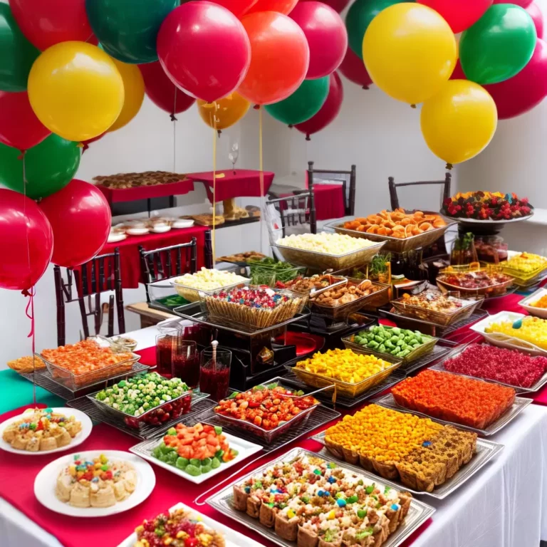 Dicas para um buffet de festa de aniversário surpresa