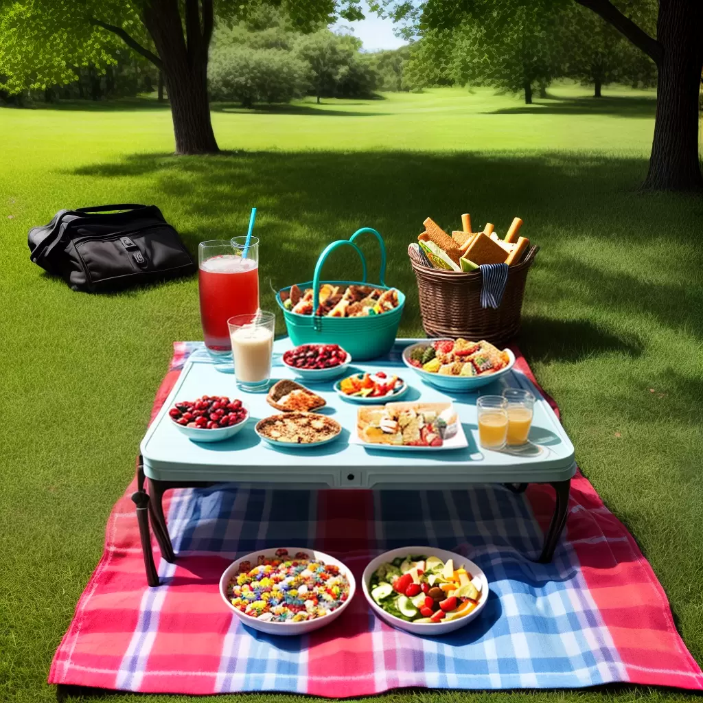 Fotos picnic bolo personalizado lago park