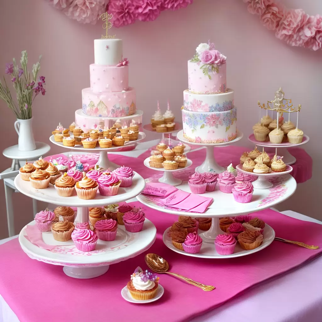 Fotos festa princesa mesa decorada castelo