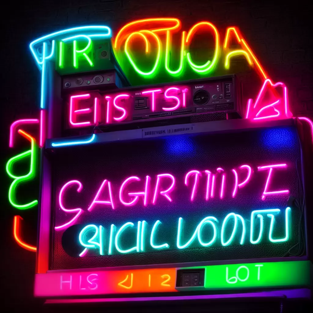 Fotos neon 80s hits fitas vinil