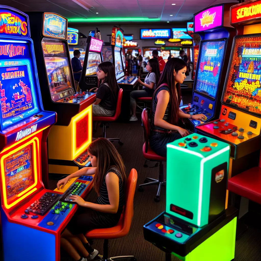 Fotos jogos classicos 80s neon nostalgia