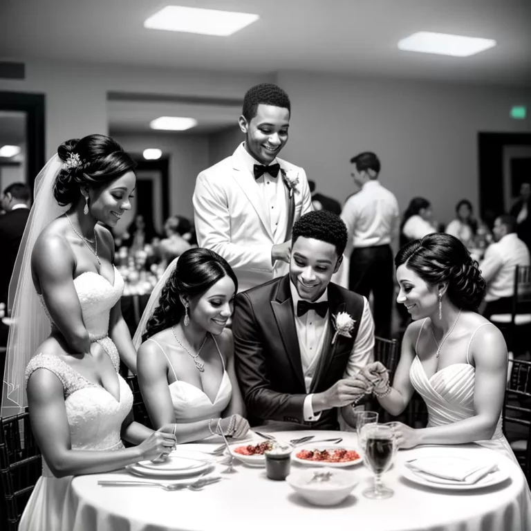 Como planejar o serviço de buffet para uma festa de casamento.