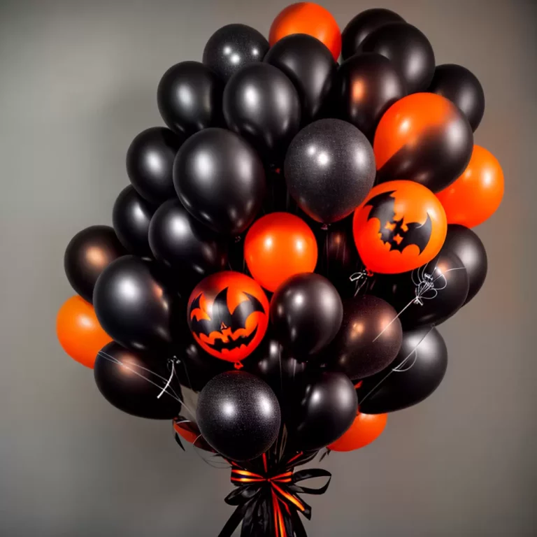Dicas de arranjos de balões para festas de Halloween