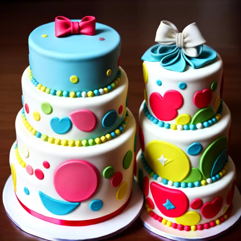 Festa de aniversário de gêmeos: Ideias para bolo duplo