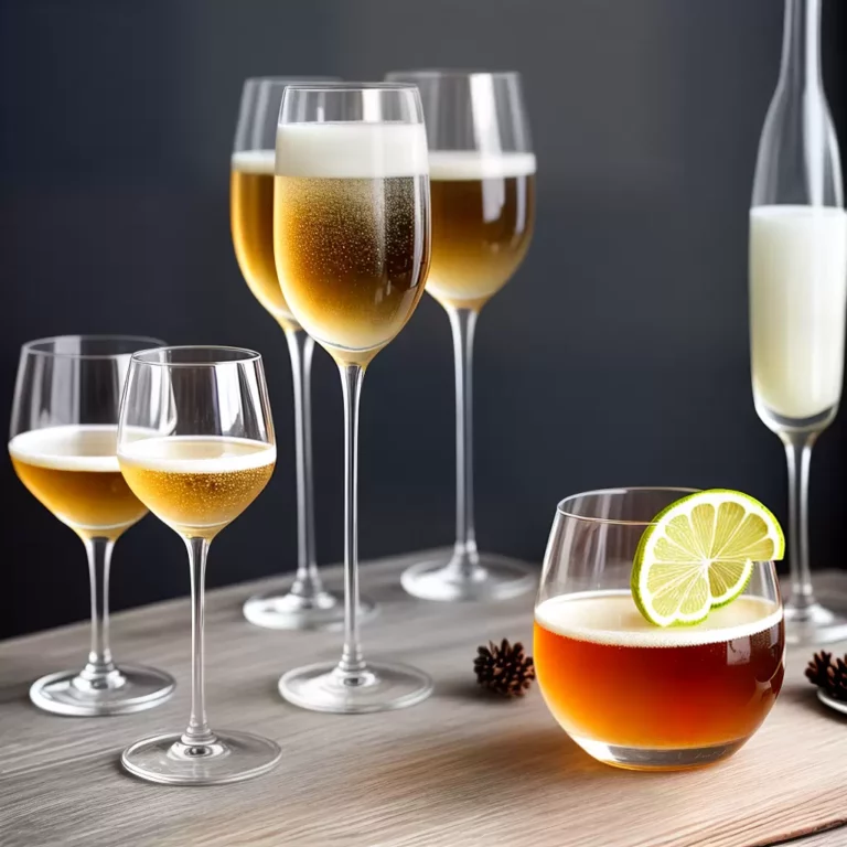 A escolha das taças e copos para as bebidas da sua festa