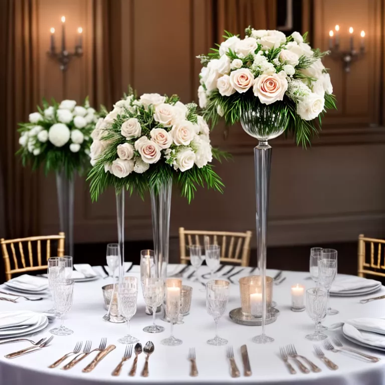 Ideias de decoração para uma festa de bodas elegante