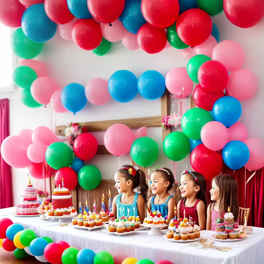 Fotos decoracao gemeos aniversario baloes cupcakes