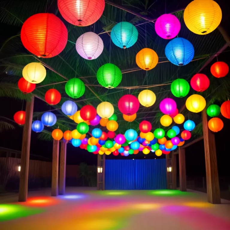 Dicas para decorar o teto para a sua festa tropical
