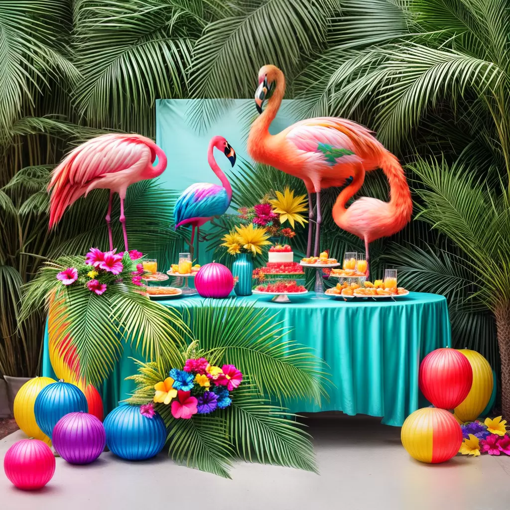 Fotos fundo folhas tropicais festa propos