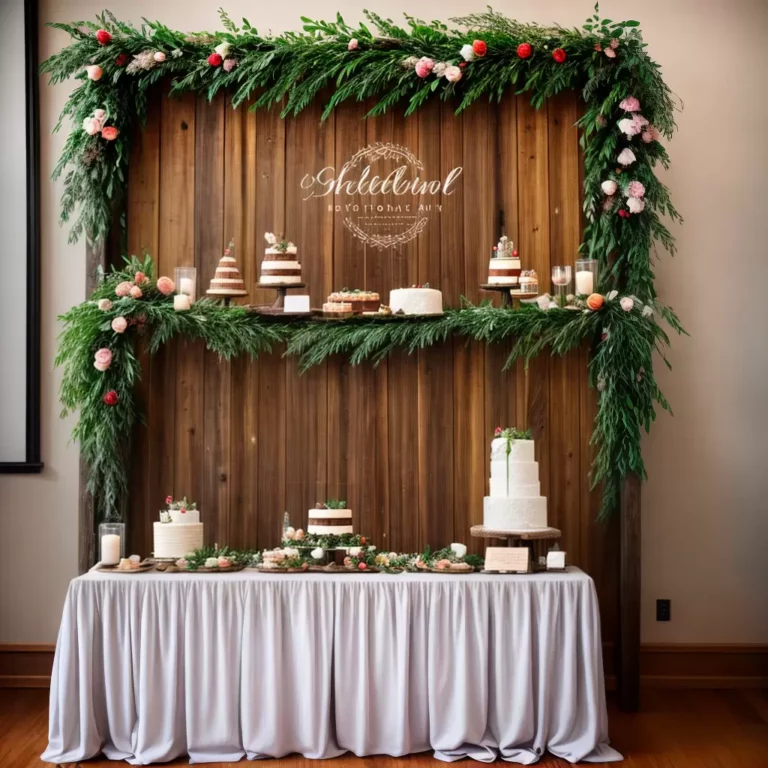 Como incorporar o painel na decoração da mesa de doces