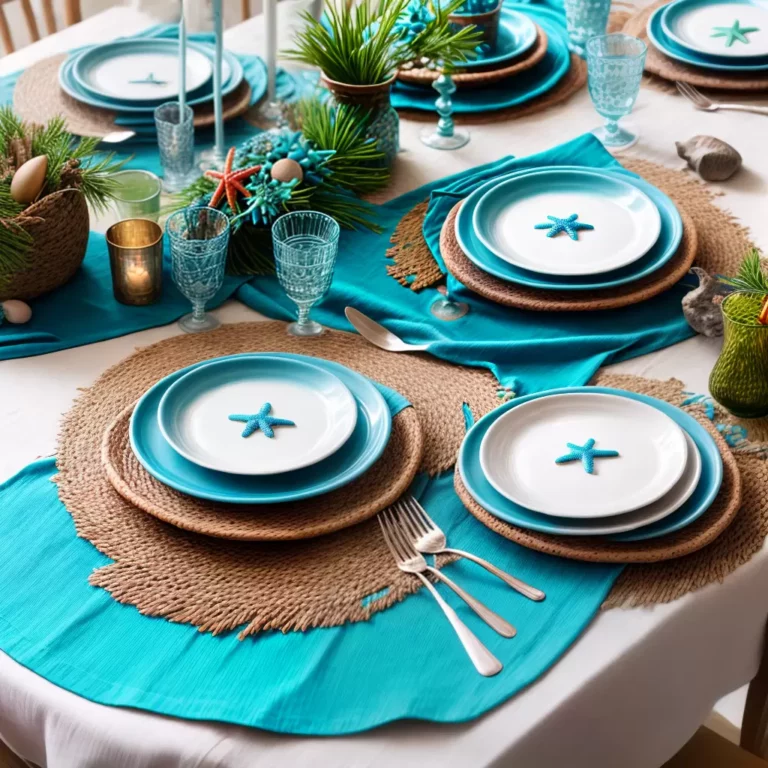 Como incorporar elementos do mar na decoração da sua festa tropical.