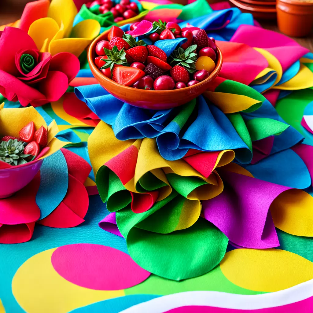Fotos festa mexicana decoracao colorida