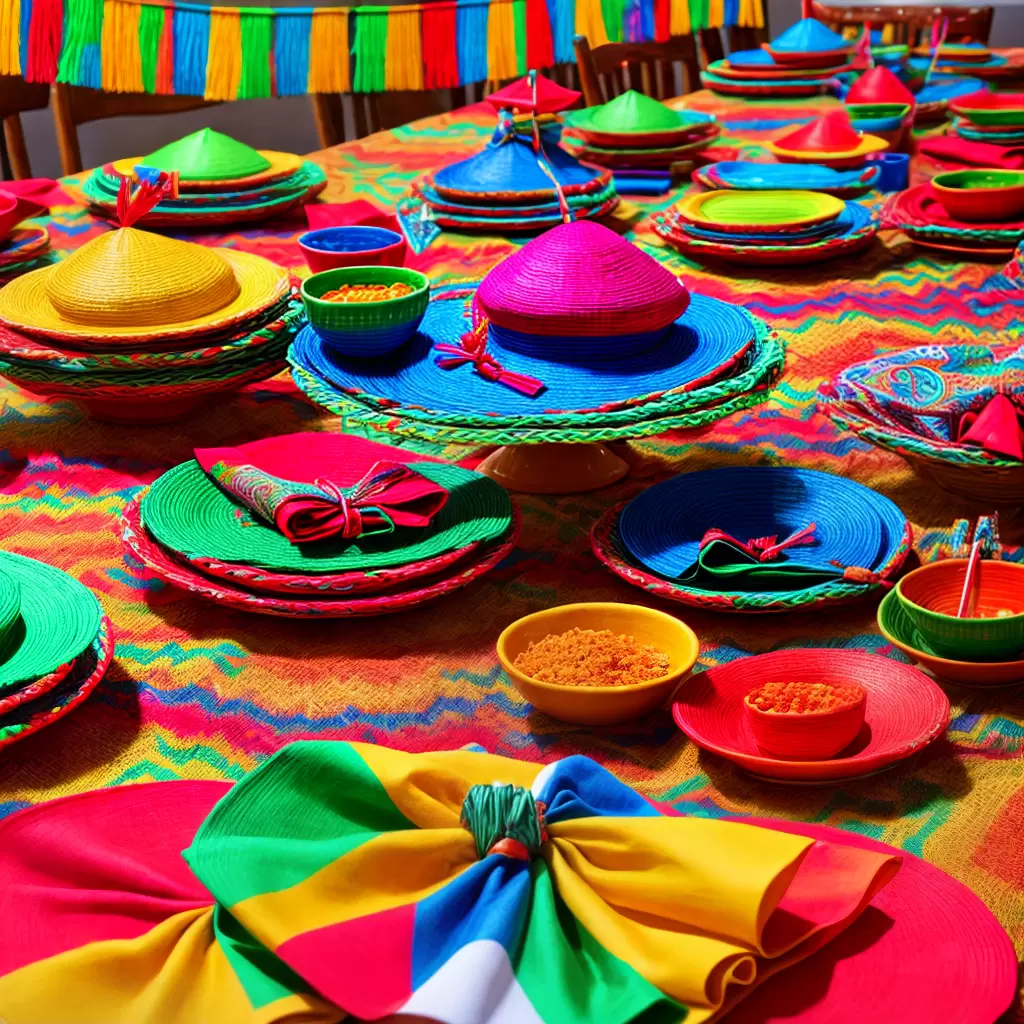 Fotos festa mexicana decoracao colorida mariachi