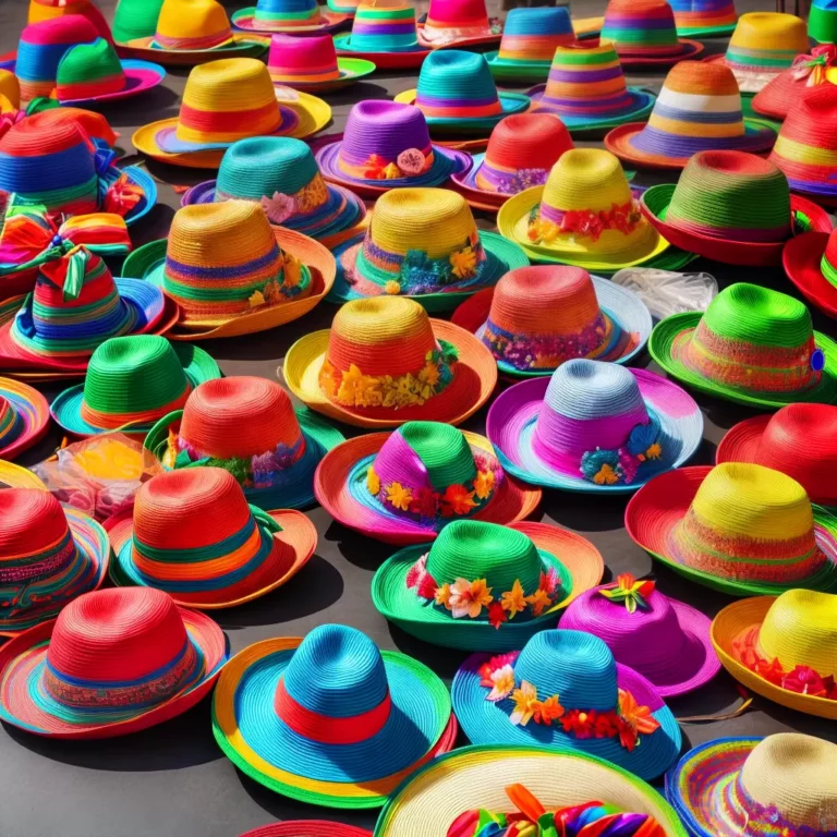 Decoração de festa mexicana: como usar sombreros