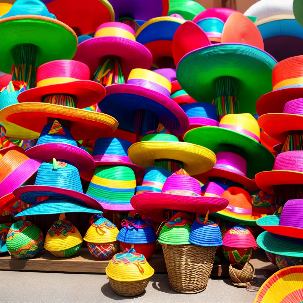 Fotos sombreros maracas decoracao Fotos sombreros maracas decoracao