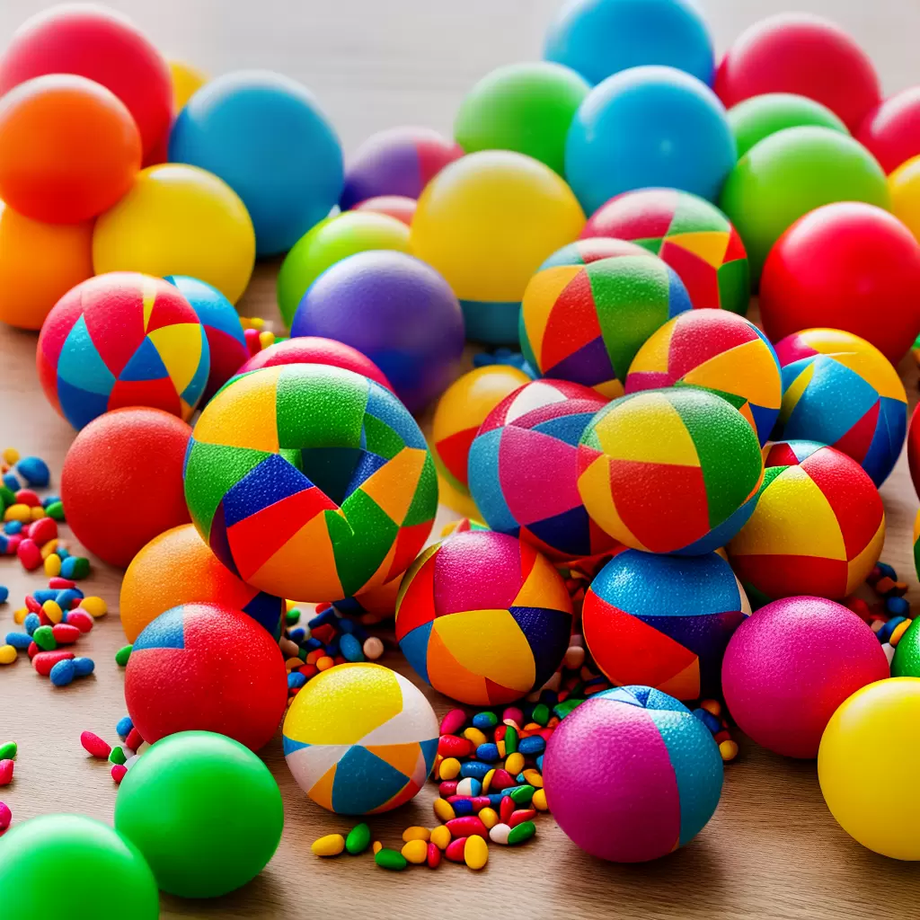 Fotos pinhatas coloridas mesa festiva
