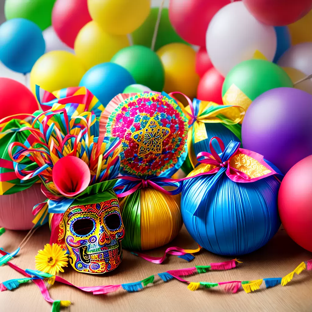 Fotos pinhata mexicana doces brindes festa