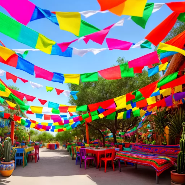 Como criar um cenário para fotos em festa mexicana