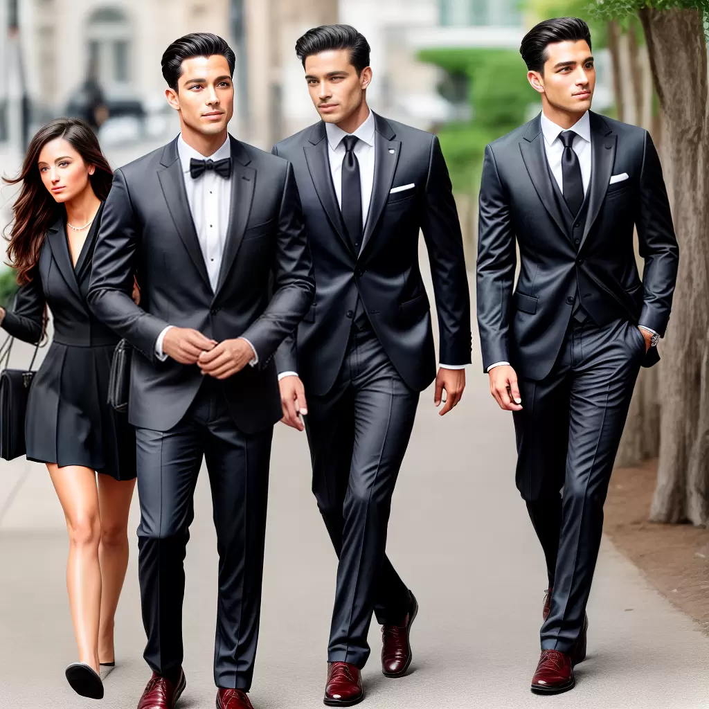 Fotos traje formal tuxedo casual roupa praia