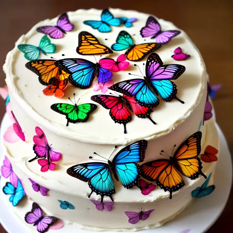 Dicas para fazer um bolo de aniversário com decoração de borboletas