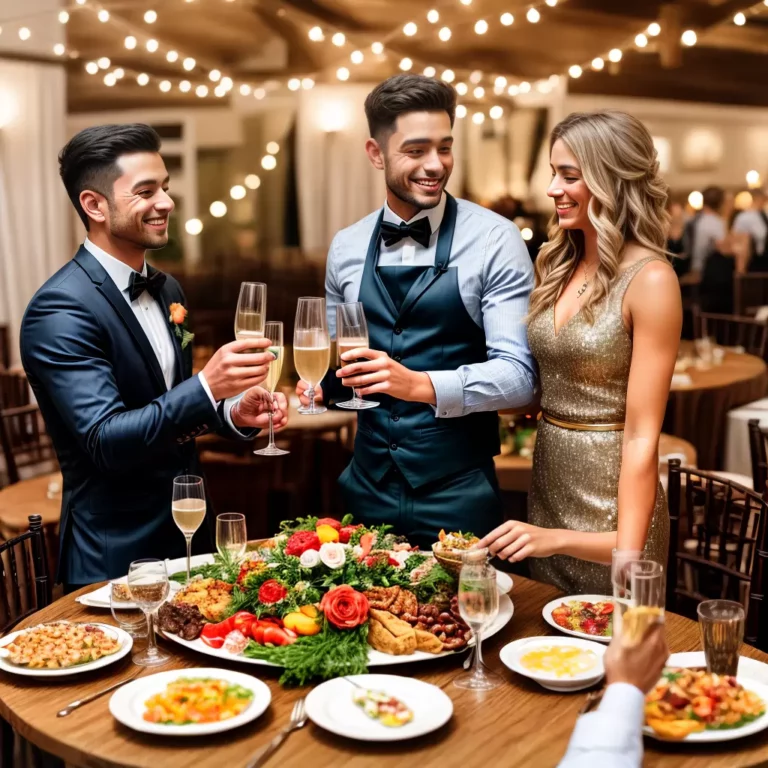Como escolher o serviço de buffet para a festa de noivado