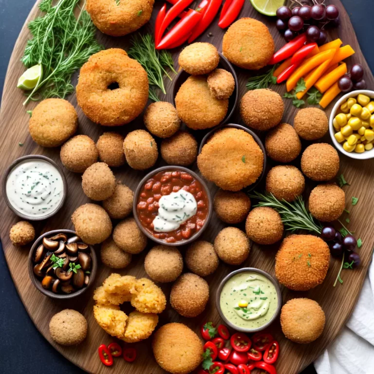 Salgadinhos veganos para festas: decoração e apresentação