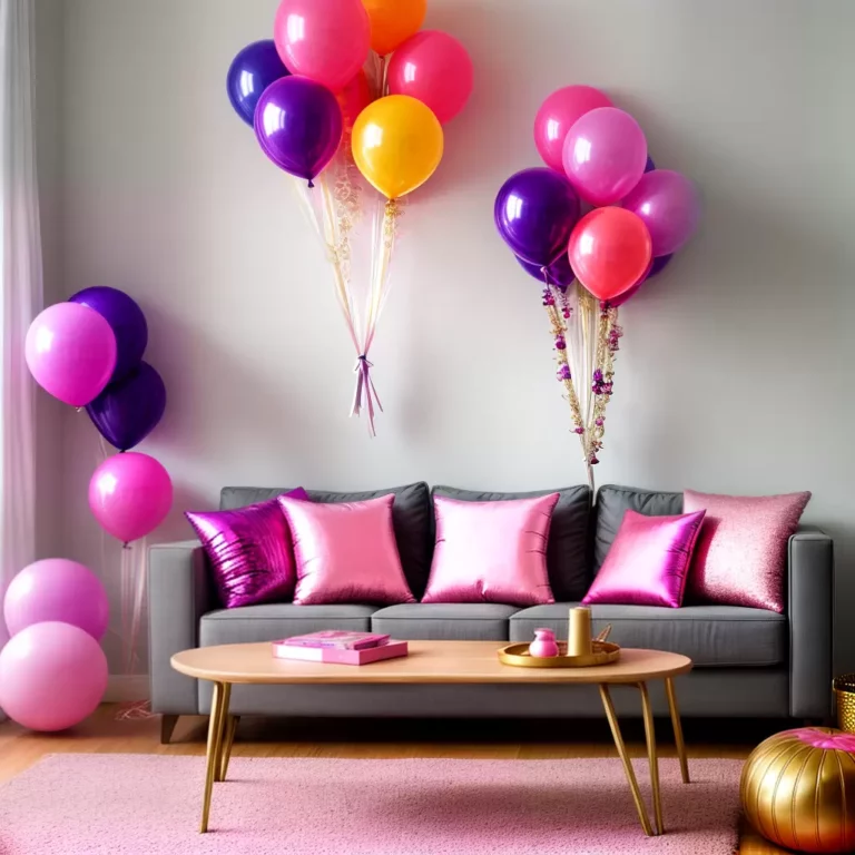 Decoração com balões para o Chá de Casa Nova: Inspirações incríveis