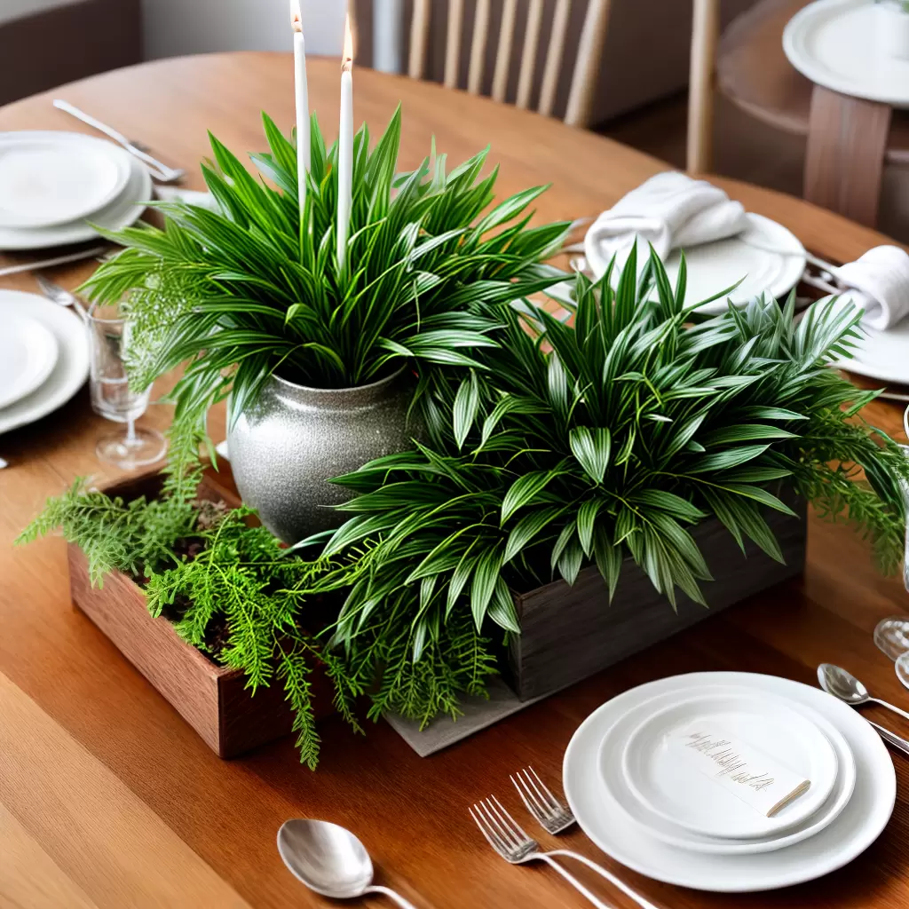 Fotos decoracao mesa casa nova plantas