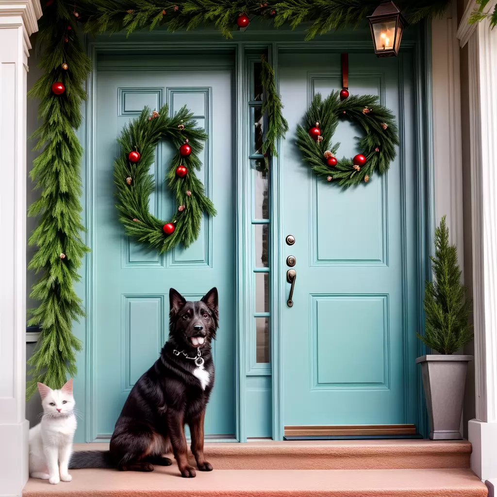 Fotos decoracao porta pets patas amor