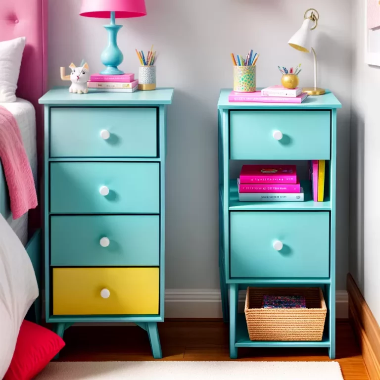 Como escolher a mesa de cabeceira ideal para quartos infantis