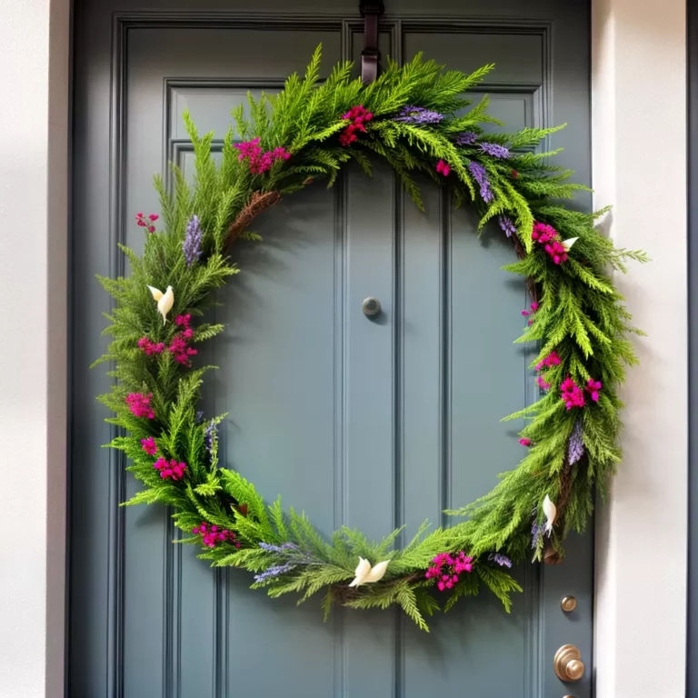 Jardim Particular: Enfeites de Porta com Tema de Plantas
