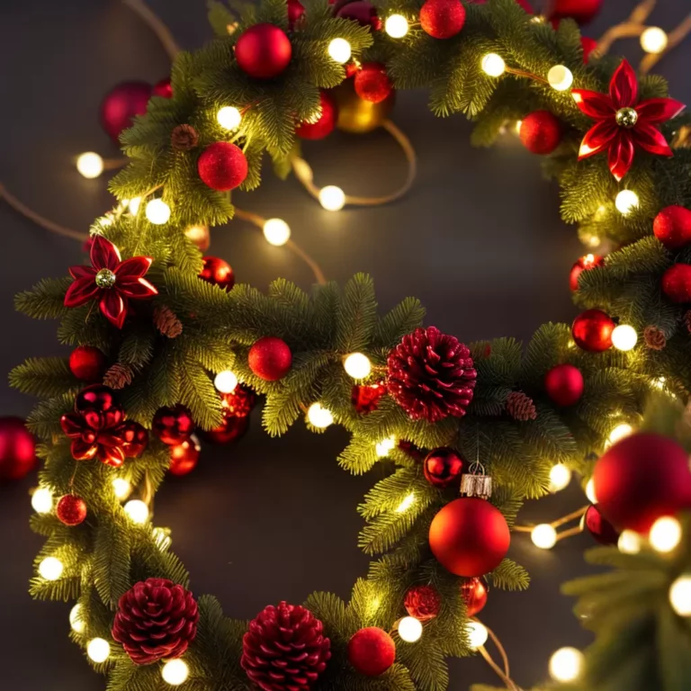Magia do Natal: Como Fazer Enfeites de Porta Encantadores