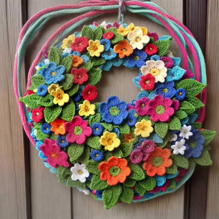 Arte em Linhas: Enfeites de Porta de Crochê para Surpreender