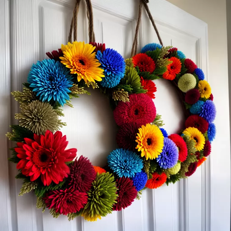 Texturas que Encantam: Enfeites de Porta de Tecido