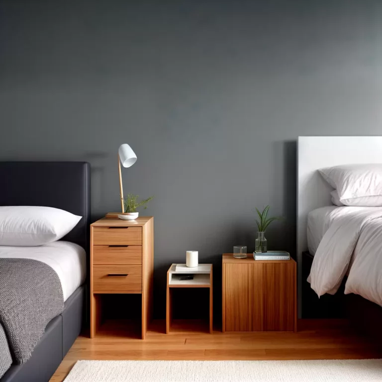 Mesas de cabeceira com design arrojado: inovando no estilo