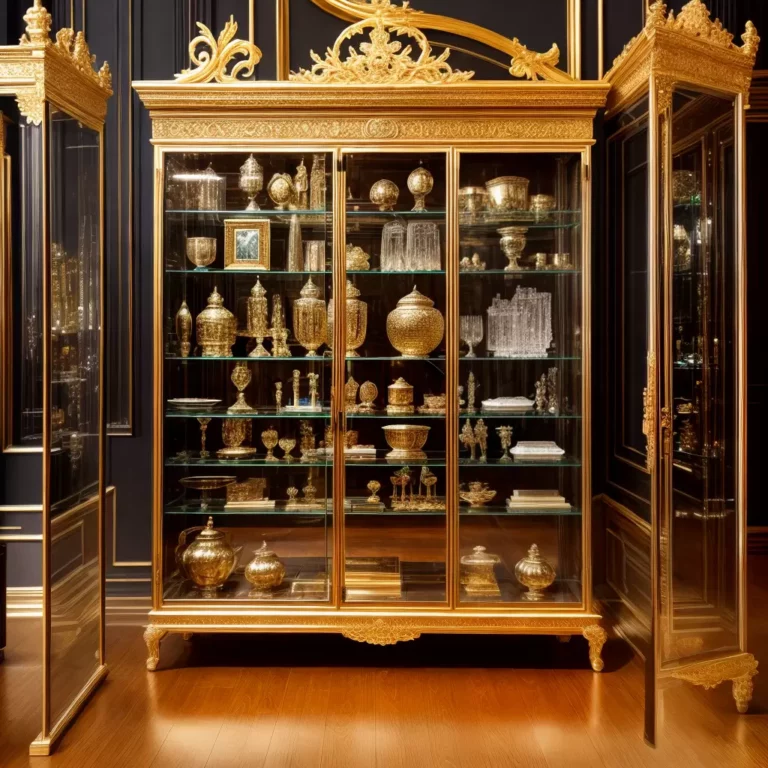 Cristaleiras em espaços públicos: museus e galerias