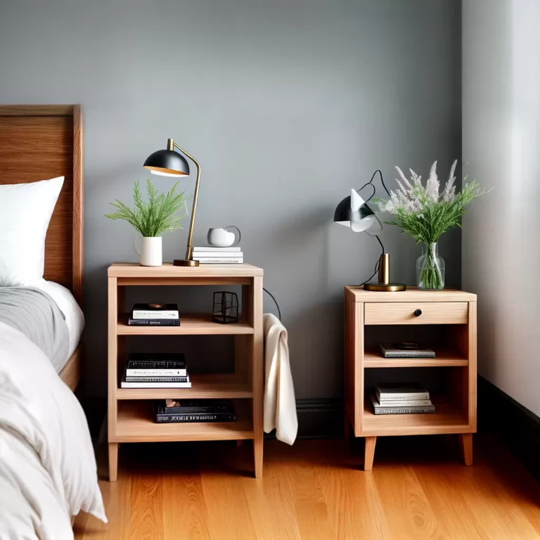Como escolher o criado-mudo perfeito para seu quarto