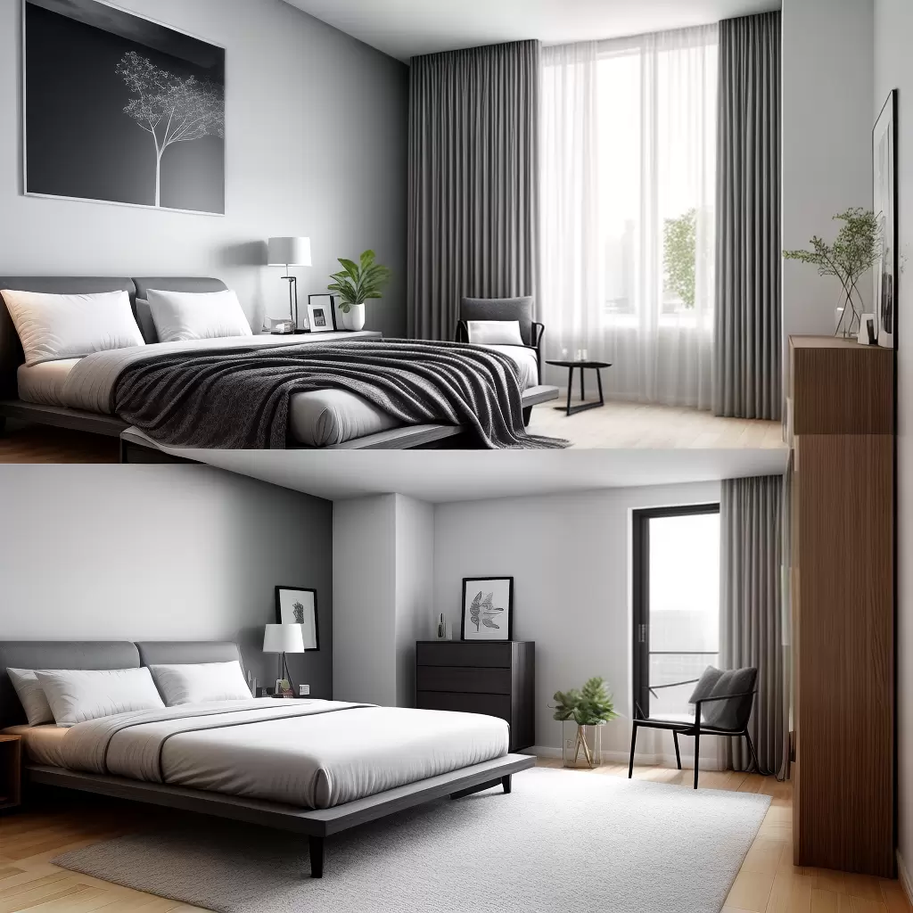 Fotos quarto moderno cama criados mudos